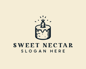 Dessert Carrot Cake logo design