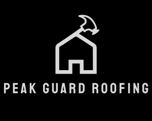 Roofing - Hammer House Roof logo design