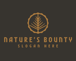 Nature Tree Leaf logo design