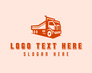 Transport Cargo Trucking Logo