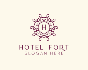 Ornamental Fashion Boutique Spa logo design