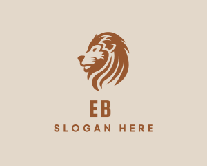 Creature - Brown Lion Mane logo design