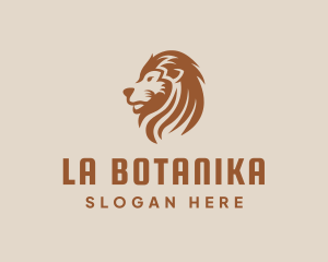 Alpha - Brown Lion Mane logo design