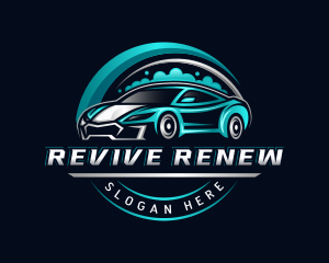 Car Wash Automotive logo design