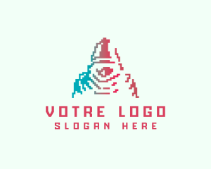 Gaming - Pixel Gaming Dwarf logo design