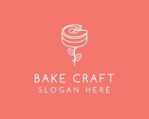 Rose Cake Bakery logo design