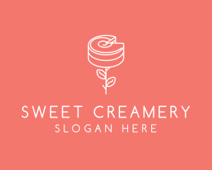 Rose Cake Bakery logo design