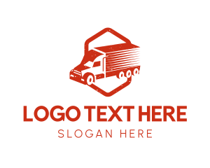 Cargo - Fast Freight Truck logo design