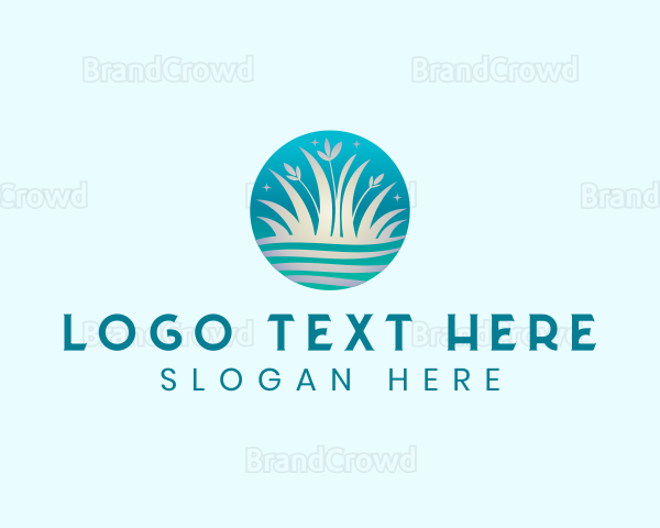 Organic Grass Gardening Logo