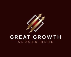  Finance Growth Graph Investment logo design