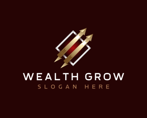  Finance Growth Graph Investment logo design