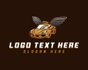 Driving - Luxury Racing Automobile logo design
