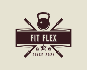 Workout - Workout Kettlebell Weightlifting logo design