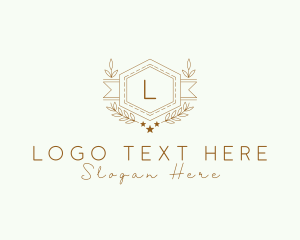 Shop - Hexagon Wreath Academy logo design