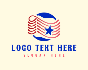 Veteran - Veteran American Flag logo design