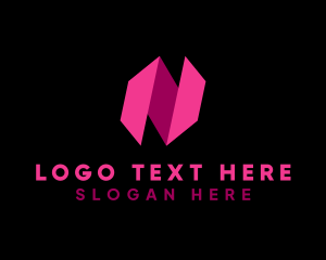 App - Creative Agency Letter N logo design