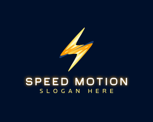 Motion - Motion Lightning Bolt logo design