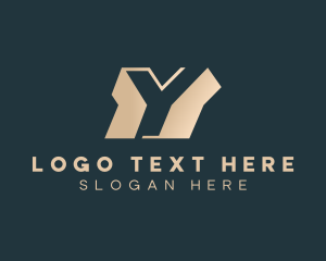 Letter Y - Construction Property Builder logo design