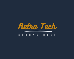 Quirky Retro Business logo design