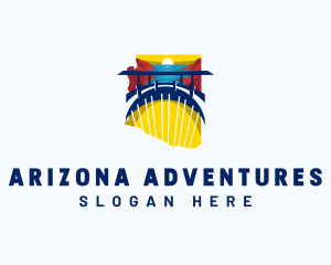 Arizona - Arizona Hoover Dam logo design