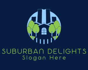 Suburban - City Suburban Community logo design