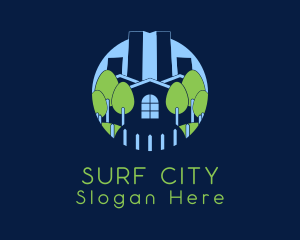 City Suburban Community logo design