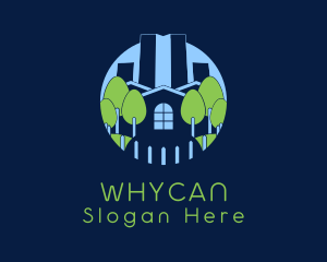 Village - City Suburban Community logo design
