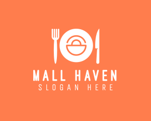 Meal Shopping Bag logo design