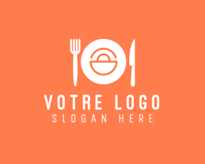 Shopping - Meal Shopping Bag logo design