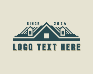 Airbnb - Realty Builder Roofing logo design