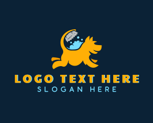 Dog - Bubbles Dog Grooming logo design