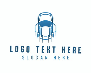 Tire Store - Car Racing Sedan logo design