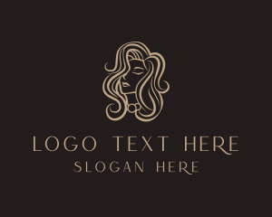 Hair - Luxury Woman Hair Salon logo design