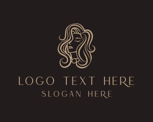 Beauty - Luxury Woman Hair Salon logo design