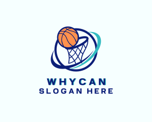 Sports Event - Basketball Net Court logo design