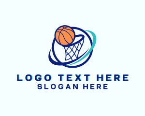 Basketball - Basketball Net Court logo design