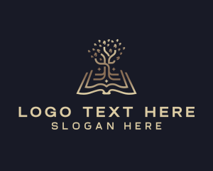 Reading - Book Tree Publishing logo design