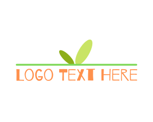 Signage - Plant Leaf Sprout logo design