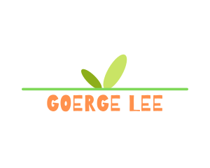 Plant Leaf Sprout Logo