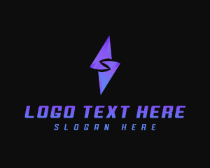 Thunder Bolt Tech logo design