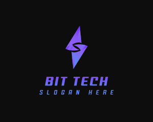 Thunder Bolt Tech logo design