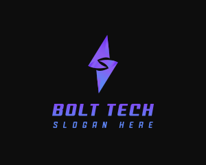 Thunder Bolt Tech logo design