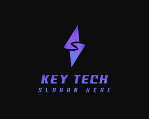 Thunder Bolt Tech logo design