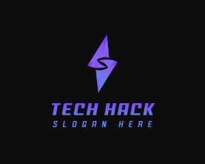 Thunder Bolt Tech logo design