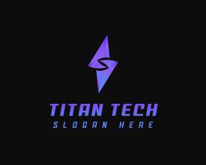 Thunder Bolt Tech logo design