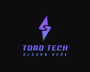 Thunder Bolt Tech logo design