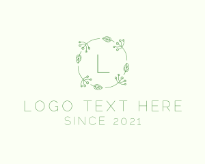 Decoration - Spring Leaf Frame Boutique logo design