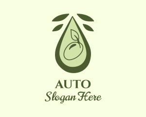 Olive Oil Droplet Logo