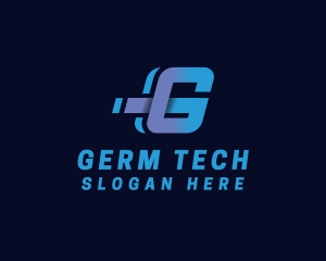 Tech Startup Letter G logo design