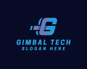 Tech Startup Letter G logo design